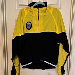 Mocean Yellow and Black POLICE Jacket with Logo